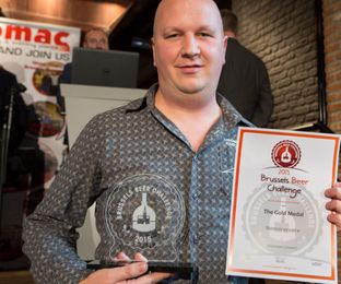 2015 - Gouden medaille voor NONNIVERSAIRE op Brussels Beer Challenge